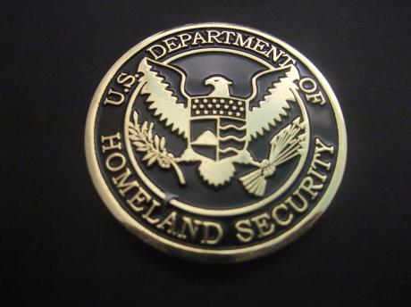 US Department of Homeland Security(Binnenlandse Veiligheid) ngesteld door de Amerikaanse President George W. Bush.